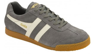 Gola Sneaker Harrier Suede-Leather ash/ecru Men