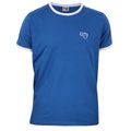 Gola Freizeit-Tshirt Logo Taped Ringer (100% Baumwolle) blau Herren