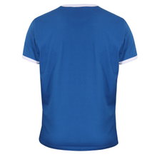 Gola Freizeit-Tshirt Logo Taped Ringer (100% Baumwolle) blau Herren