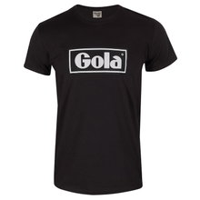 Gola Freizeit-Tshirt Text Box Print (100% Baumwolle) schwarz Herren
