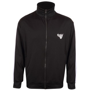 Gola Freizeitjacke Tricot Through Logo Full Zip (Polyester) schwarz Herren