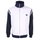 Gola Freizeitjacke Zipped Poly Tricot Colour Block Track Top (Polyester) weiss/navyblau Herren
