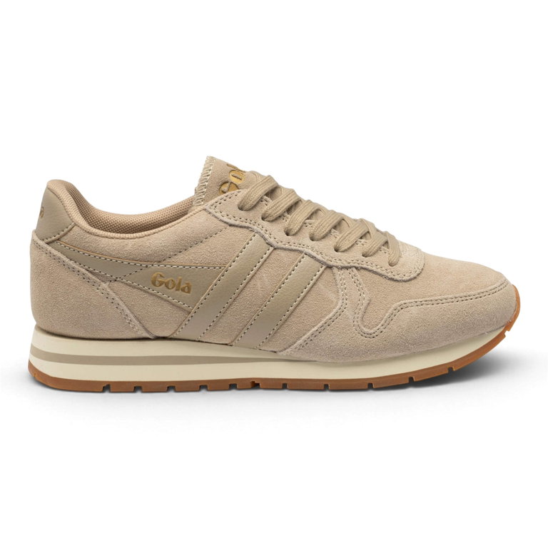 Gola Sneaker Daytona Suede-Leder beige Damen