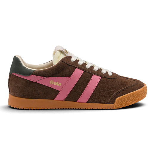 Sneaker Gola Elan 2026 ciemny brąz/różowy/khaki damskie
