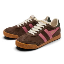 Gola Elan 2026 Dark Brown/Pink/Khaki Sneakers for Women