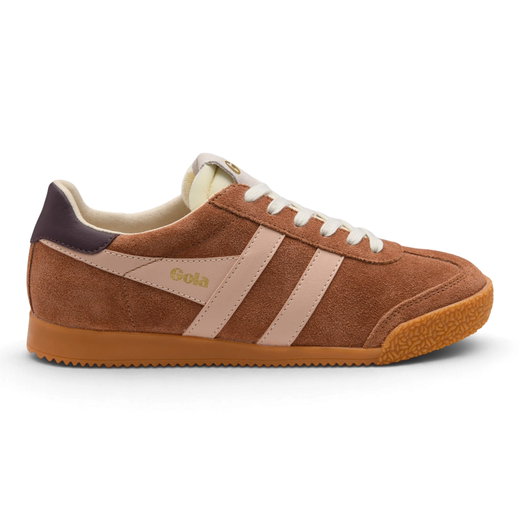 Gola Sneaker Elan 2026 dunkelbraun/pink Damen