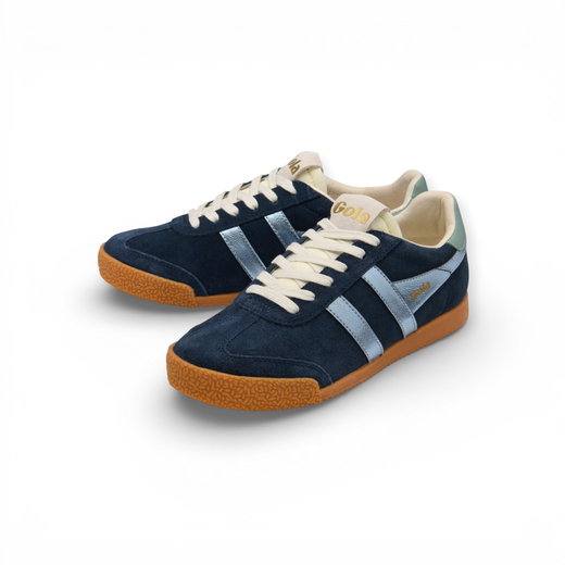 Gola Sneaker Elan Glitz 2026 navy blue/air blue/green ladies