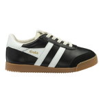 Gola Sneaker Elan 2026 (Wildleder, Schnürverschluss) schwarz/weiss Kinder