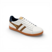 Gola Sneaker Equipe II Leder 2026 weiss/braun/navy Herren