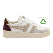 Gola Sneaker Grandslam Trident 2026 white/beige/dark brown ladies