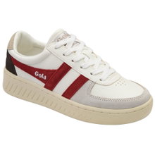 Gola Sneaker Grandslam Trident 2026 weiss/rot/grau Damen