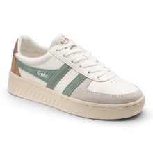 Gola Sneaker Grandslam Trident 2026 white/green/brown rose ladies