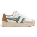 Gola Sneaker Grandslam Trident 2026 weiss/grün/braunrose Damen
