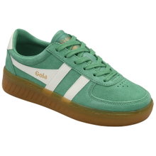 Gola Sneaker Grandslam Wildleder 2026 jadegrün/offwhite Damen