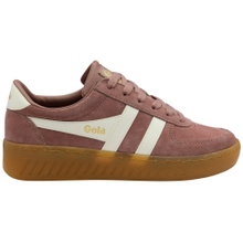 Sneakersy Gola Grandslam z zamszu 2026 różowo/białe damskie