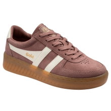 Sneakersy Gola Grandslam z zamszu 2026 różowo/białe damskie