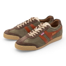 Gola Sneaker Harrier Barbican - Made in England - khaki/brown Men's