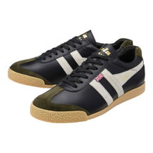 Sneaker Gola Harrier Bromley - Wyprodukowano w Anglii - czarny/khaki/offwhite męski