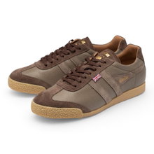 Gola Sneaker Harrier Harrow - Made in England - braun/taupe Herren