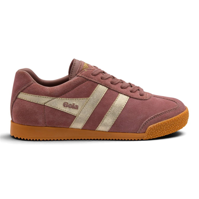 Gola Sneaker Harrier Mirror 2026 rosebraun/gold/gum Damen