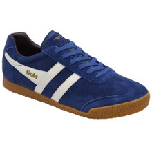 Sneaker Gola Harrier z zamszu i skóry 2026 ciemnoniebieski/offwhite/burgund męski
