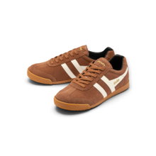 Gola Sneaker Harrier Suede-Leder 2026 braun/weiss/schwarz Herren