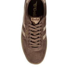 Gola Sneaker Hawk '86 2026 (Suede) dark brown/bone/gum men's