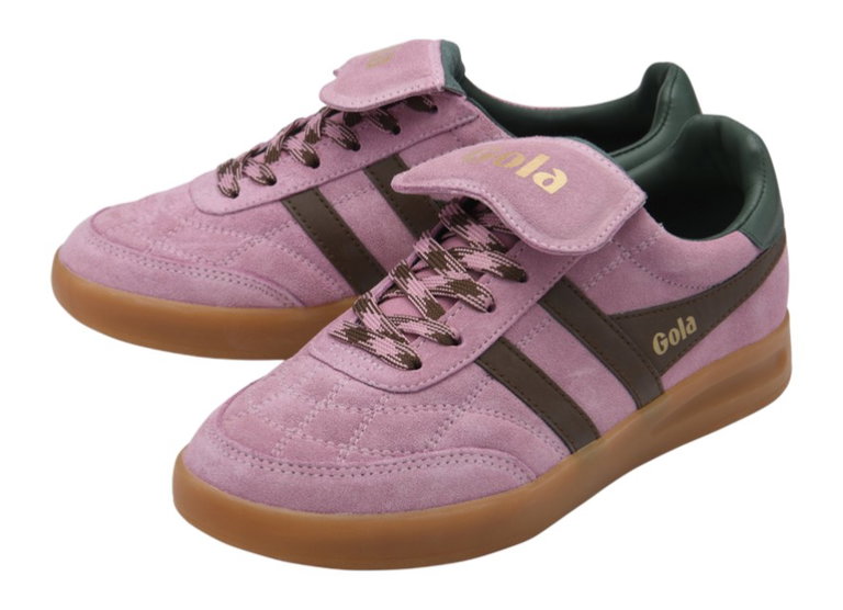 Gola Sneaker Stadia '86 2026 candypink/braun/grün Damen