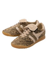 Gola Sneaker Stadium 86 Sahara braun/schwarz/gold Damen
