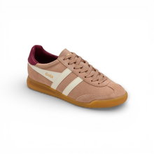 Sneaker Gola Torpedo (zamsz) 2026 camelowy/biały/czerwony damskie