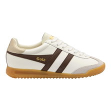 Gola Sneaker Torpedo Leather 2026 off white/dark brown/gold Ladies