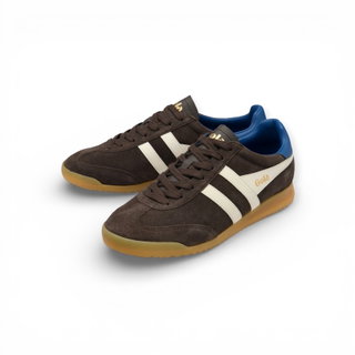 Gola Sneaker Torpedo Wildleder mochabraun/weiss/marineblau Herren