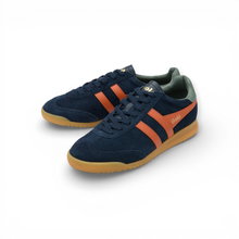 Sneaker Gola Torpedo z zamszu granatowo-pomarańczowo-zielony męski