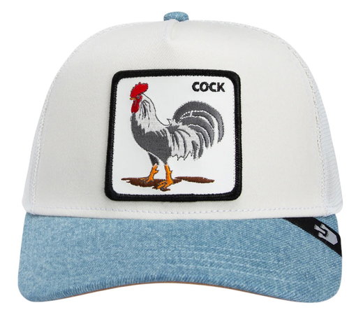 Goorin Basecap Rooster Fan Institution Ball Club weiss - 1 Stück