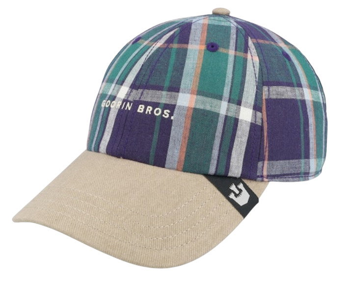 Czapka Goorin Bros Basecap Hardly Working Papa kolorowa/beżowa - 1 sztuka