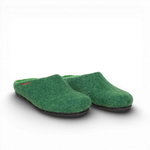 Gottstein Hausschuhe Magicfelt 709 (100% Wolle) dunkelgrün (Größe 36-42)