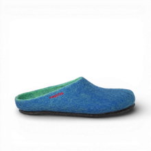 Gottstein Kapcie Magicfelt 709 (100% wełna) niebieskie (rozmiar 36-42)