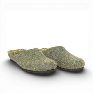 Gottstein Slippers Magicfelt 709 (100% Wool) dark yellow (Size 43-46)