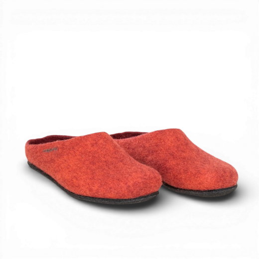 Gottstein Hausschuhe Magicfelt 709 (100% Wolle) hellrot (Größe 36-42)