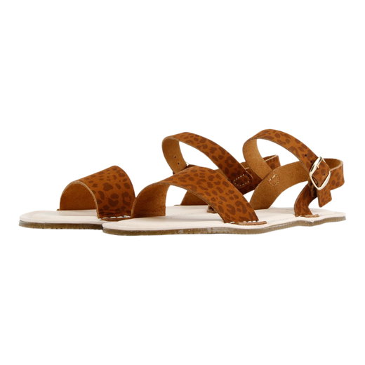 Grand Step Shoes sandały Barfusssandale Fira Barfoot nubuk skórzane brązowe damskie