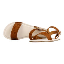 Grand Step Shoes Barfusssandale Fira Barfoot Nubuleder braun Damen