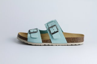 Grand Step Shoes Sandale Luca Nubuk (Leder) aquablau