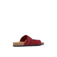 Grand Step Shoes Sandale Luca Nubuk (Leder) bordeaux