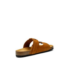 Grand Step Shoes Sandale Luca Nubuk (Leder) whiskybraun