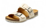 Grand Step Shoes Sandale Luca Nubuk (Leder) beige