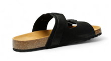 Grand Step Shoes Sandale Luca Nubuk (Leder) schwarz