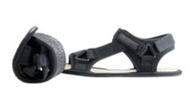 Grand Step Shoes Sandale Trekking Barefoot schwarz Damen