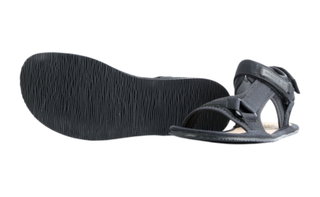 Grand Step Shoes Sandale Trekking Barefoot schwarz Damen