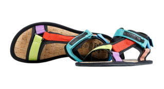 Grand Step Shoes Sandale Trekking Barefoot Multi bunt Damen