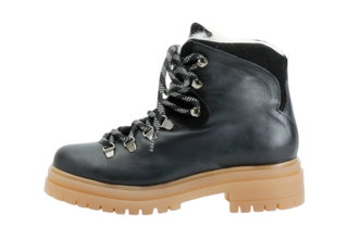 Grand Step Shoes Winter Shoes Demi Lace Bootie - black Ladies